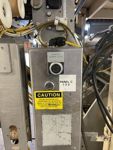 Used Triangle Vertical  Single Tube Form, Fill & Seal Bagger