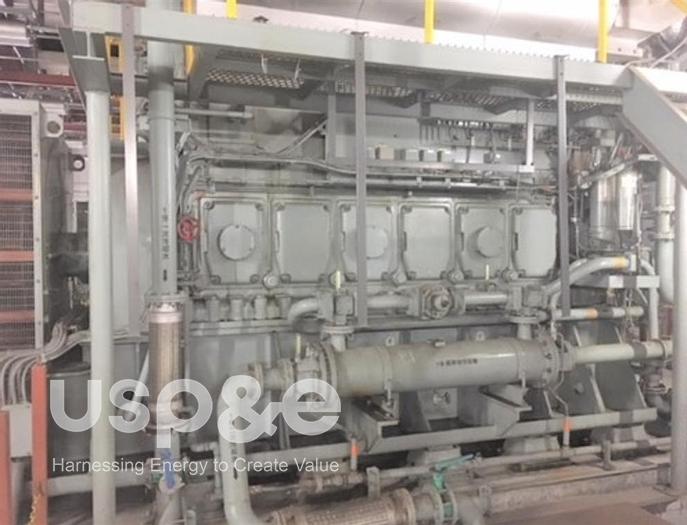 Used 6 MW 2001 Used Daihatsu 6 DK-28 Diesel Generator Sets
