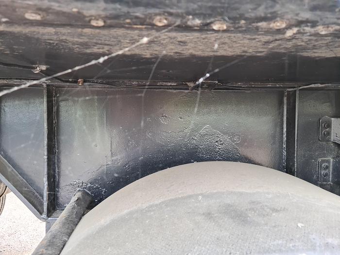 Used 2003 HFR 2 AXLE/ CITY/ FRIDGE TRAILER/ OPEN SIDE/ LOADING LIFT STEERING AXLE FRIDGE UNIT