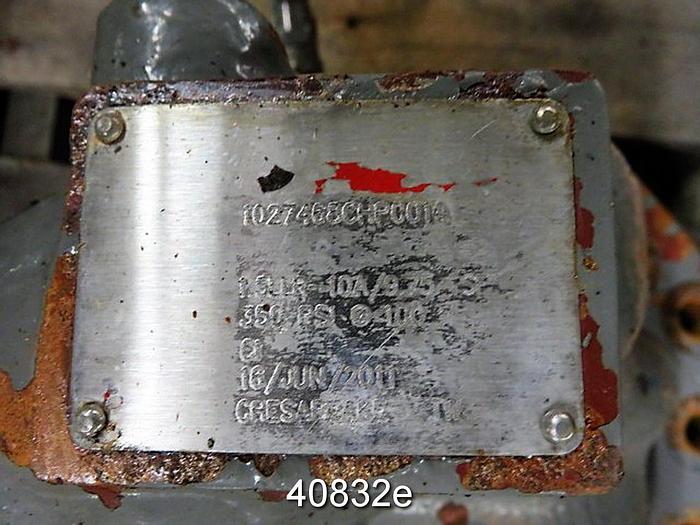 Used Flowserve 1.5LLR-10A/9.75 SF Pump, Cast Iron #40832