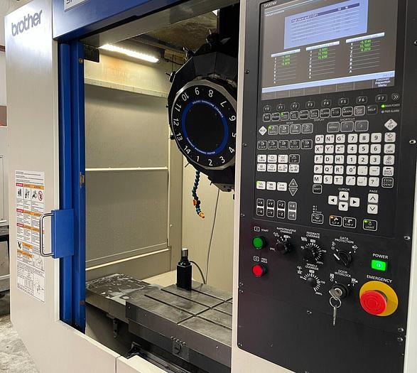 Used 2014 Brother SPEEDIO S500X1 Vertical Machining Center ***Low Hours***