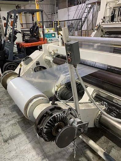 Used 60" KAMPF DUPLEX TURRET SLITTER REWINDER MODEL KS106A