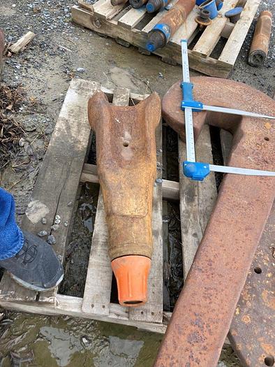 Used 11-1/2" O.D. x 25" L Chisel Bit