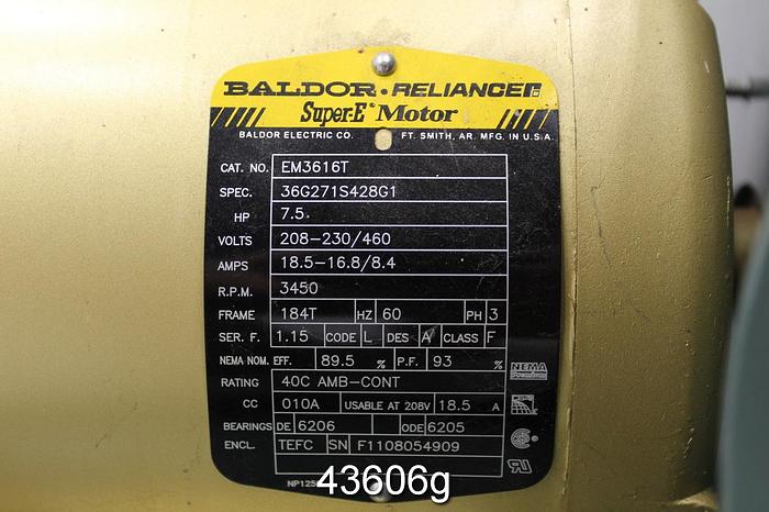 Unused New York Blower, Size 146 Alum #43606