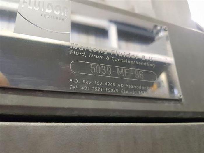 Used Fluidor Stainless Steel Frozen Block Chopper