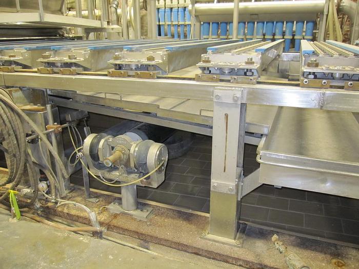 Used Beloit 87" Trim Paper Machine, With Voith Air Pad Headbox 90" Pond, Knockdown Fourdrinier Suction Couch, Suction Press, No Dryer Section, Size Press, 3 Roll Hot, Soft 2500 Pli Calender, Rice Barton Reel, Cameron Winder #27156