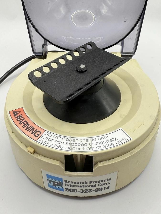 Used TOMY KOGYO Capsulefuge PMC-860 Micro Centrifuge w/ Butterfly Fixed Rotor