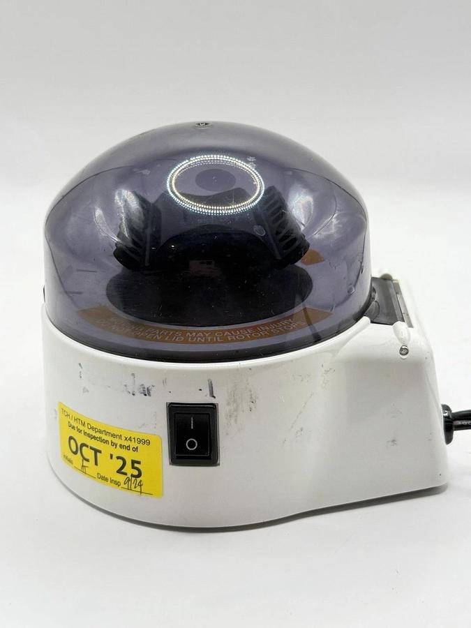 Used Phenix Research QuickSpin Micro Centrifuge IR 16 Slots Butterfly Rotor 110V