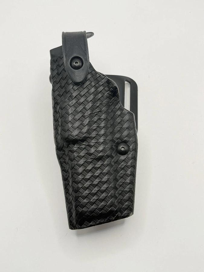 Used Safariland 6360-83 ALS/SLS Lvl 3 Duty Holster GLOCK 17 22 Basket Weave STX - LH