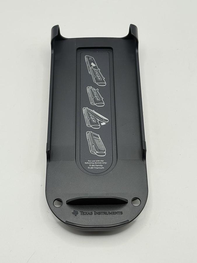 Used Texas Instruments Calculator TI-84 TI-89 Slide Case Cover Only - Black
