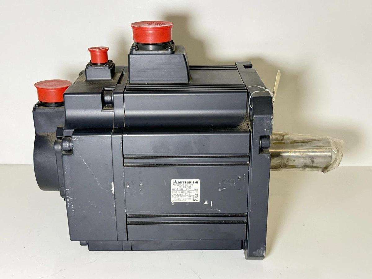 Mitsubishi HC-SFS353B AC Servo Motor – New Open Box – 3.5kW, 3000 RPM