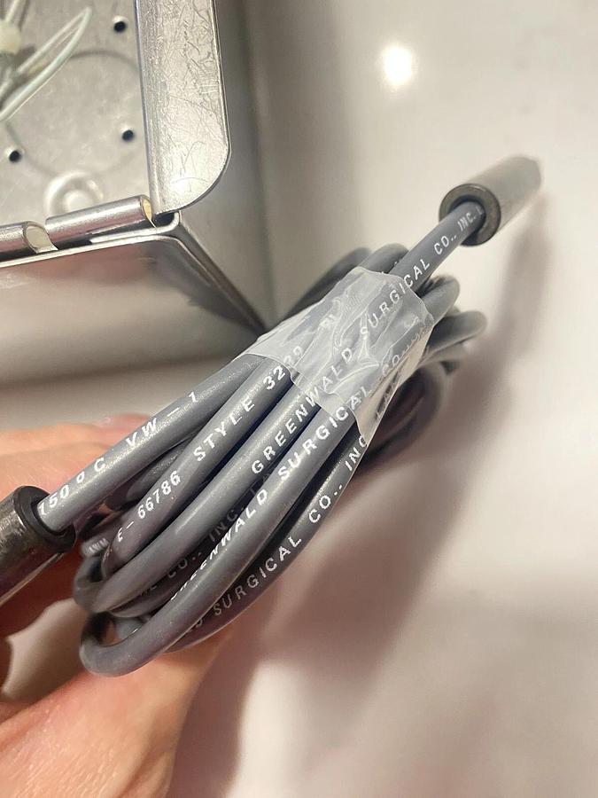 Used Lot of 8 Olsen OEI Surgical Cables – Replacement Parts - with Stryker Case