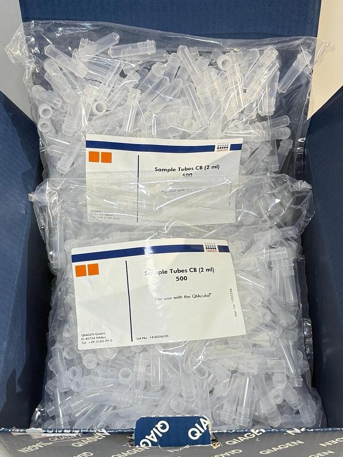 Qiagen Sample Tubes CB (2 ml) Qty 1000, Cat no: 990382