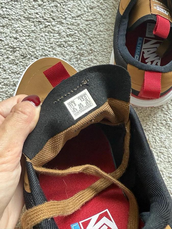 Used (LOT of 4) Vans Mens Sz 11.5 Ultra Range Shoes - Brown, Green, Gray, White