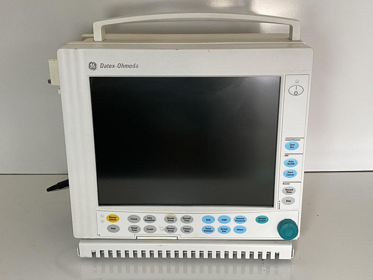Used GE Datex-Ohmeda F-CM1-04 F-CMC1-04 Monitor With Modules