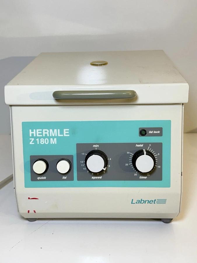 Used Labnet Hermle Z180M Benchtop Micro Centrifuge with Rotor