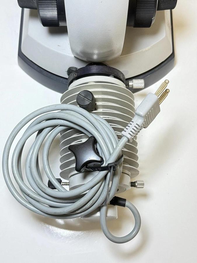 Used Carl Zeiss Trinocular Phase Contrast Microscope