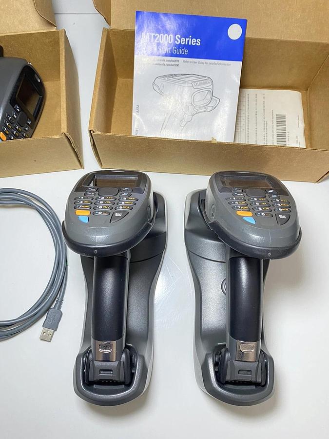 Used Zebra Technologies - Motorola - Lot 3 Quick Start Scan Scanners MT2000 Series