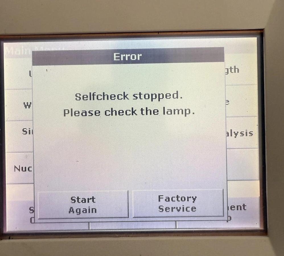 Used Beckman Coulter DU 730 Life Science UV/Vis Spectrophotometer A23616