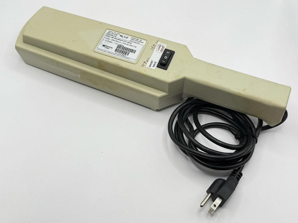 Used UVP UVGL-58 Handheld UV Lamp Multi Wavelength UV-254/365nm (95-0007-05)