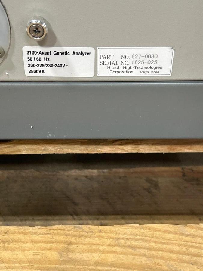 Used Applied Biosystems Hitachi ABI 3130XL Genetic DNA Sequencer