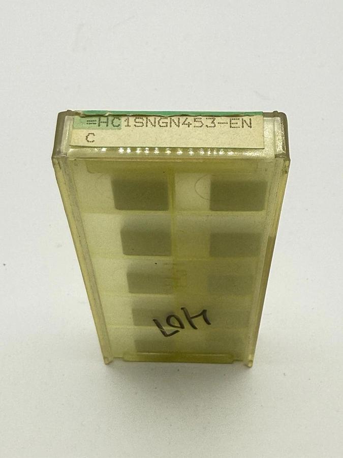Used NTK Turning Inserts white Ceramic HC1SNGN453-ENC