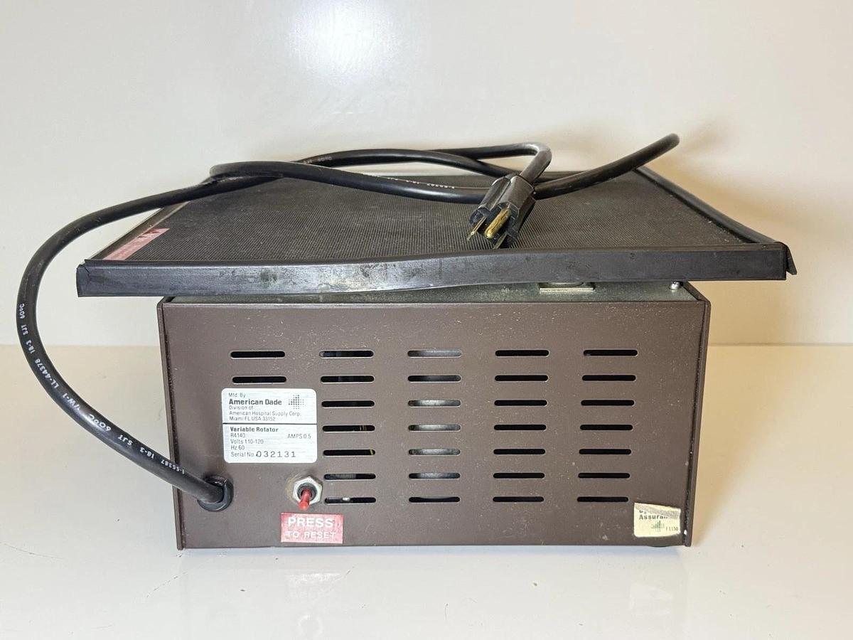 Used American Dade Rotator V Platform Variable Shaker R4140