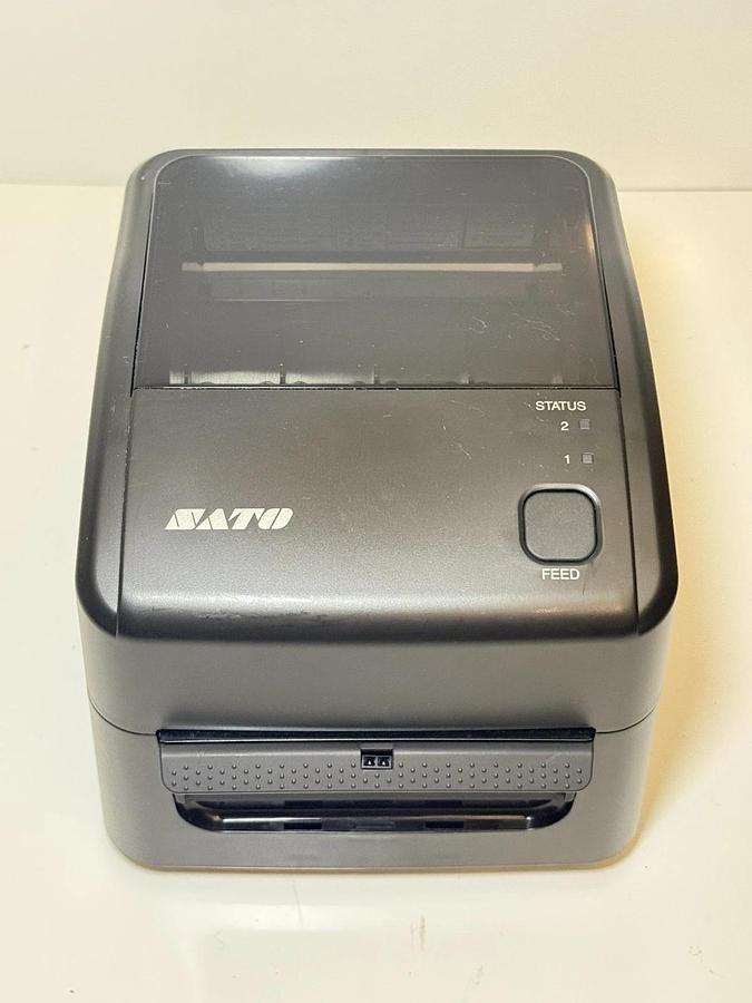 Used SATO WS408DT-STD Direct Thermal Label Printer USB