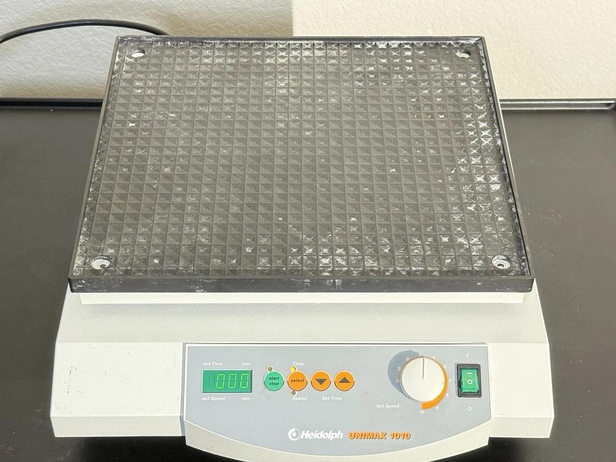 Used Heidolph UNIMAX 1010 DT Digital Platform Shaker Mixer 543-12310-04-4