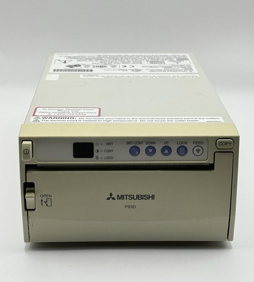 Used Mitsubishi P93D P93DW Digital Thermal Printer