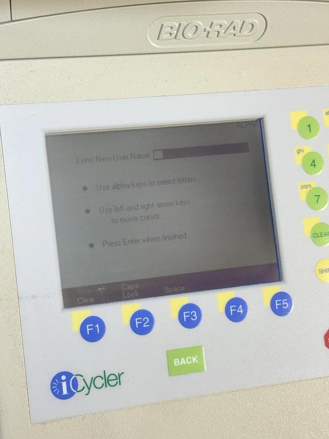 Used BIO-RAD Bio Rad iCycler MyiQ2 Two Color Real-Time PCR System