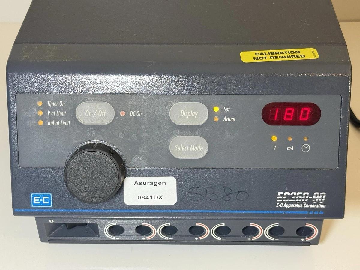 Used E-C Apparatus Corporation Electrophoresis Power Supply Model No. EC250-90