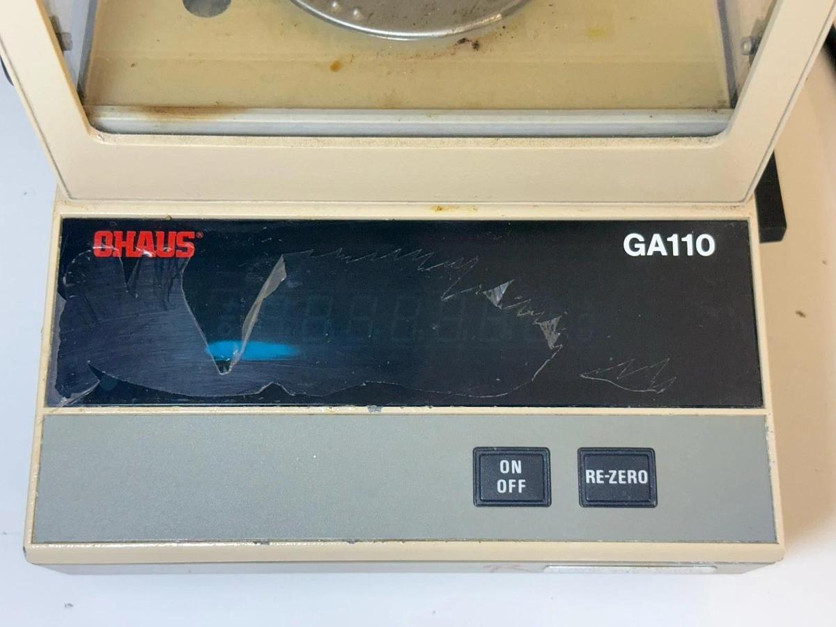 Used Ohaus GA 110 GA110 Laboratory Lab Digital Scale