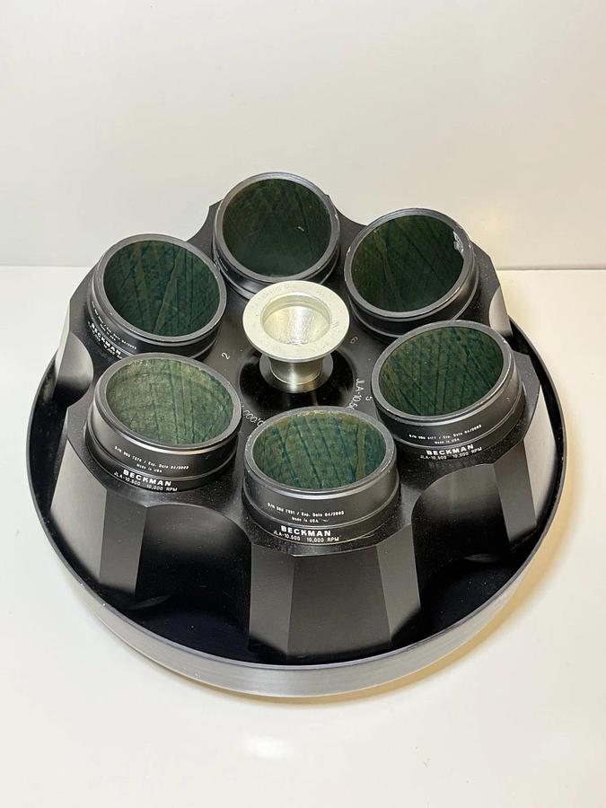 Used Beckman Coulter JLA-10.500 Fixed Angle Centrifuge Rotor 10000 RPM