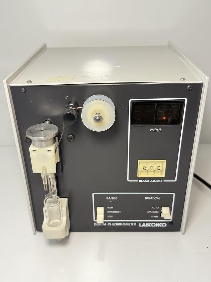 Used Labconco 4425000 Digital Chloridometer Testing Unit Laboratory
