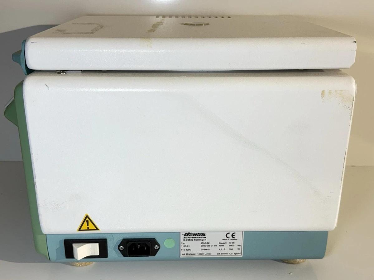 Used Hettich Zentrifugen MIKRO 22 Laboratory Benchtop Centrifuge 1105-01