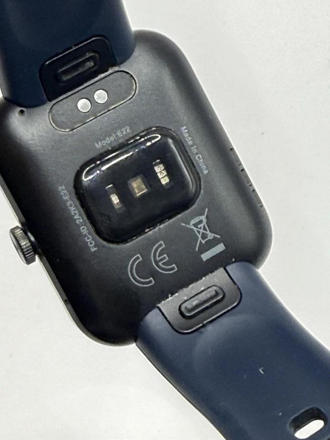 Used LetsFit Smart Watch E22 with Navy Blue Strap (for Android)