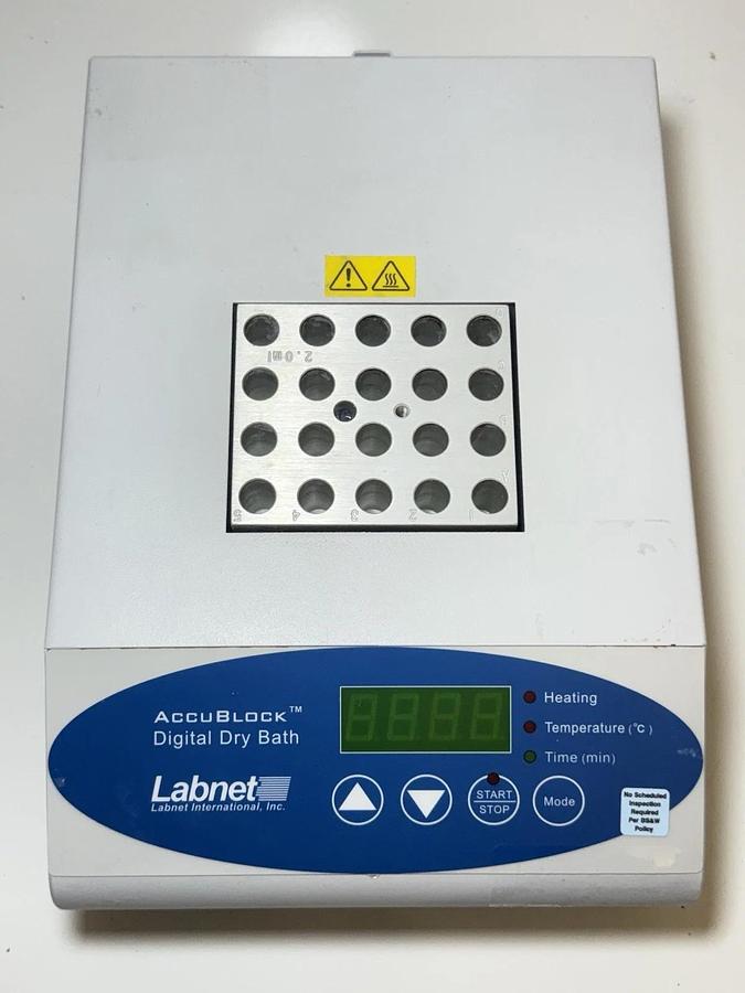 Used Labnet D1100 AccuBlock Digital Dry Bath Heated Laboratory Device