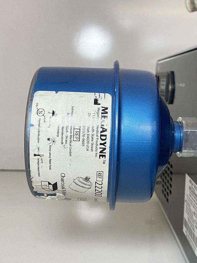 Used MegaDyne Mega Vac Smoke Evacuator 360 With Charcoal Filter Ref: 2100