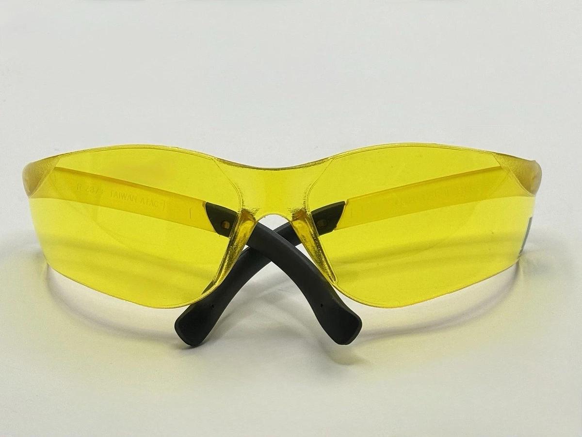Used NEW 12 Pairs - Radians AT1-40 Amber Safety Glasses, Style: RAD-ATAC