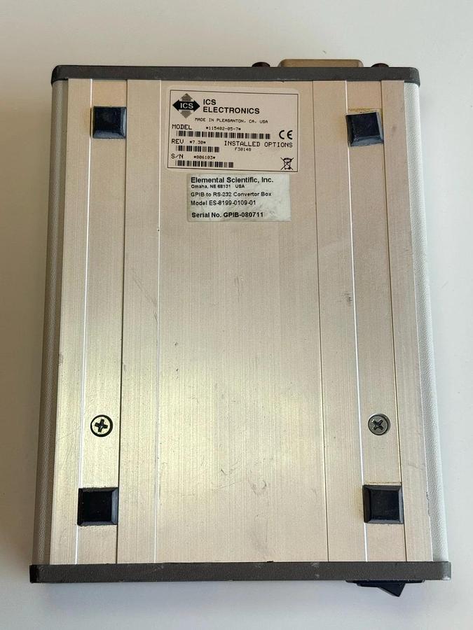 Used ICS Electronics 4894B GPIB to Serial Interface Convertor Box Module 115402-05-7
