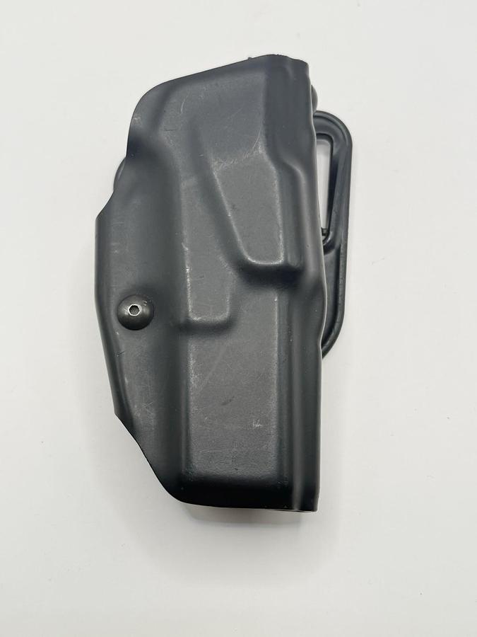 Used Safariland Glock Holster Right 6377-83 STX Plain Black Open top ALS Belt Loop