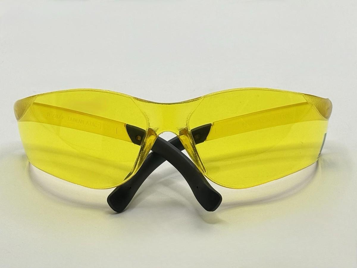 Used NEW 12 Pairs - Radians AT1-40 Amber Safety Glasses, Style: RAD-ATAC