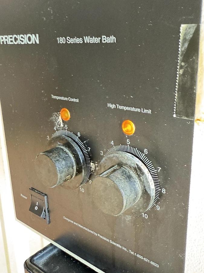 Used Precision Scientific - Dual Chamber Water Bath Model: 188 (Cat#: 66552)