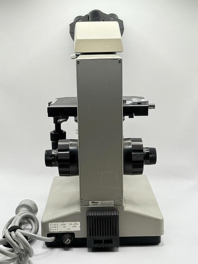 Used Nikon Labophot Laboratory Research Microscope w/ 2 Objectives