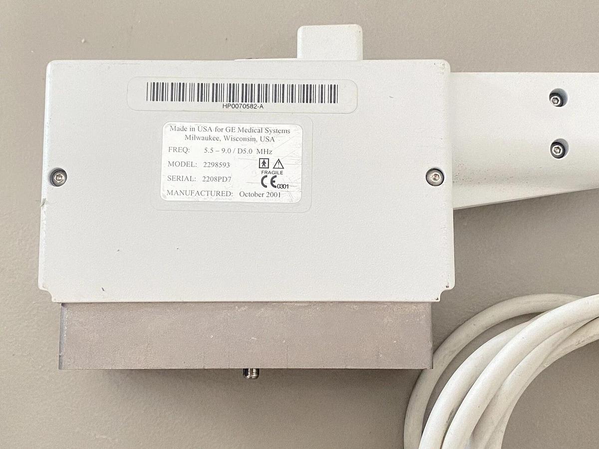 Used GE 10S 2298593 Ultrasound Transducer Probe