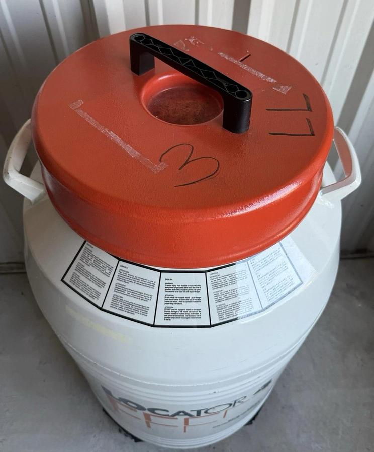 Used Thermo Scientific Thermolyne Locator 4 Cryogenic Cyro Storage System Tank