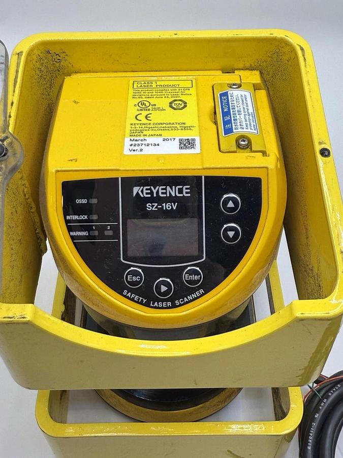 Used KEYENCE SZ-16V Safety Laser Scanner