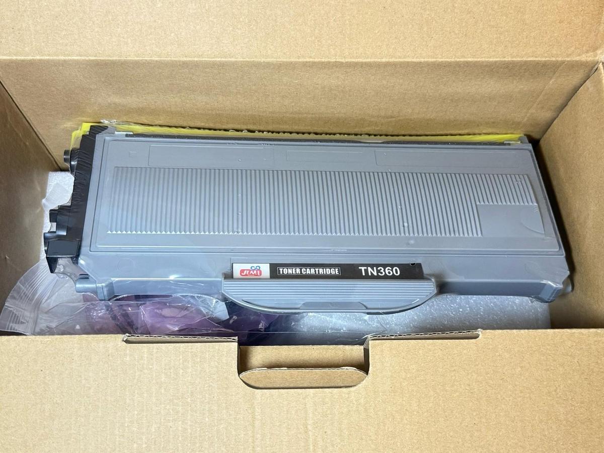 Used New JIMIGO TN-360 High Yield Toner Cartridge - Black 636123915619