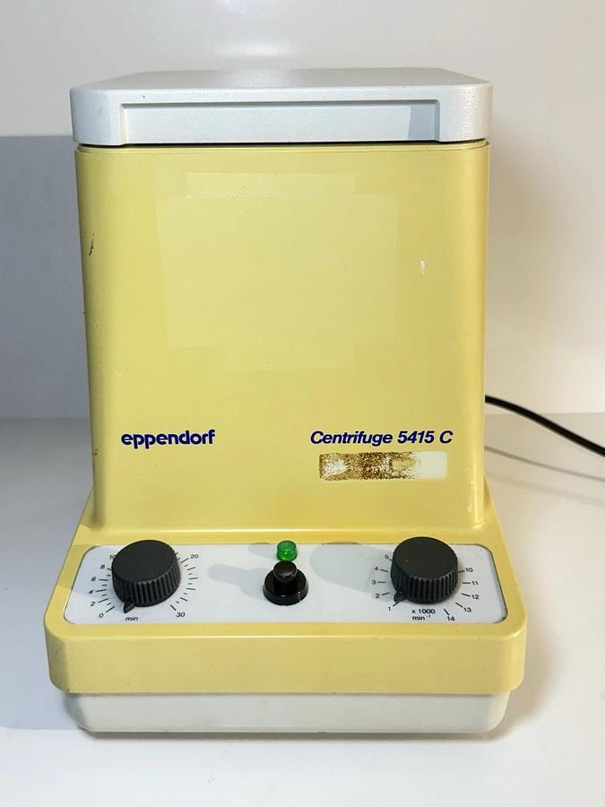 Used Eppendorf Centrifuge 5415 C Microcentrifuge W/Rotor 5402 5415